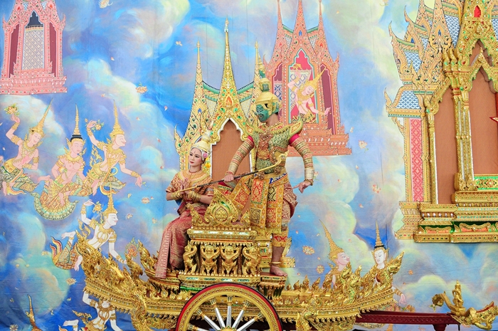 โขนพระราชทานในงานถวายพระเพลิงพระบาทสมเด็จพระปรมินทรมหาภูมิพลอดุลยเดช