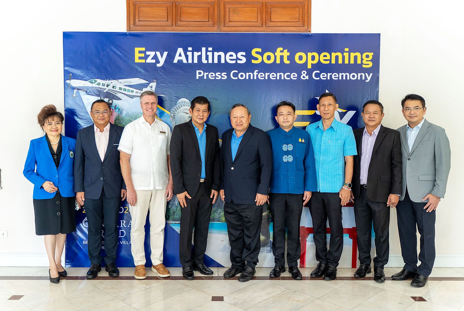 Ezy Airlines เปิดตัวเครื่องบินลำแรกพร้อมให้บริการปี 2568 ตั้งเป้าเชื่อมต่อเศรษฐกิจในภาคใต้ผ่านสายการบินระยะสั้น
