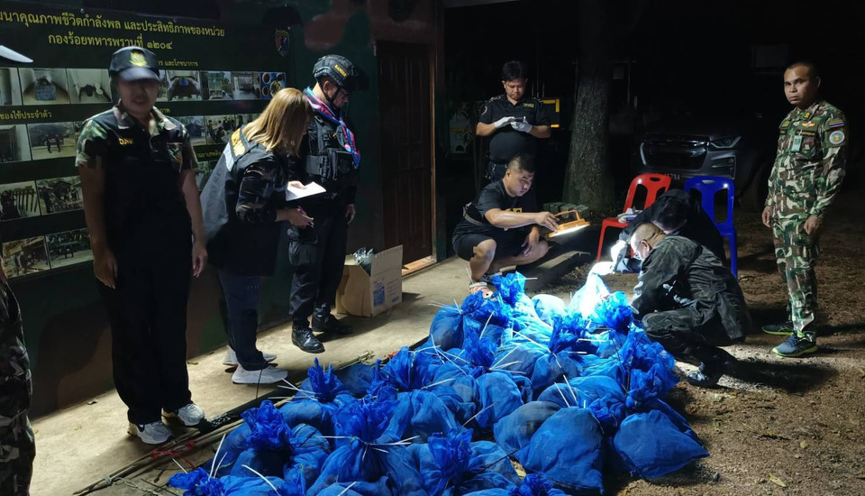 ทหารพราน พท.1204 ไล่ล่าระทึก รวบ 2 ผู้ต้องหาขนลิงแสม 81 ตัว เตรียมส่งขายข้ามแดนไปกัมพูชา