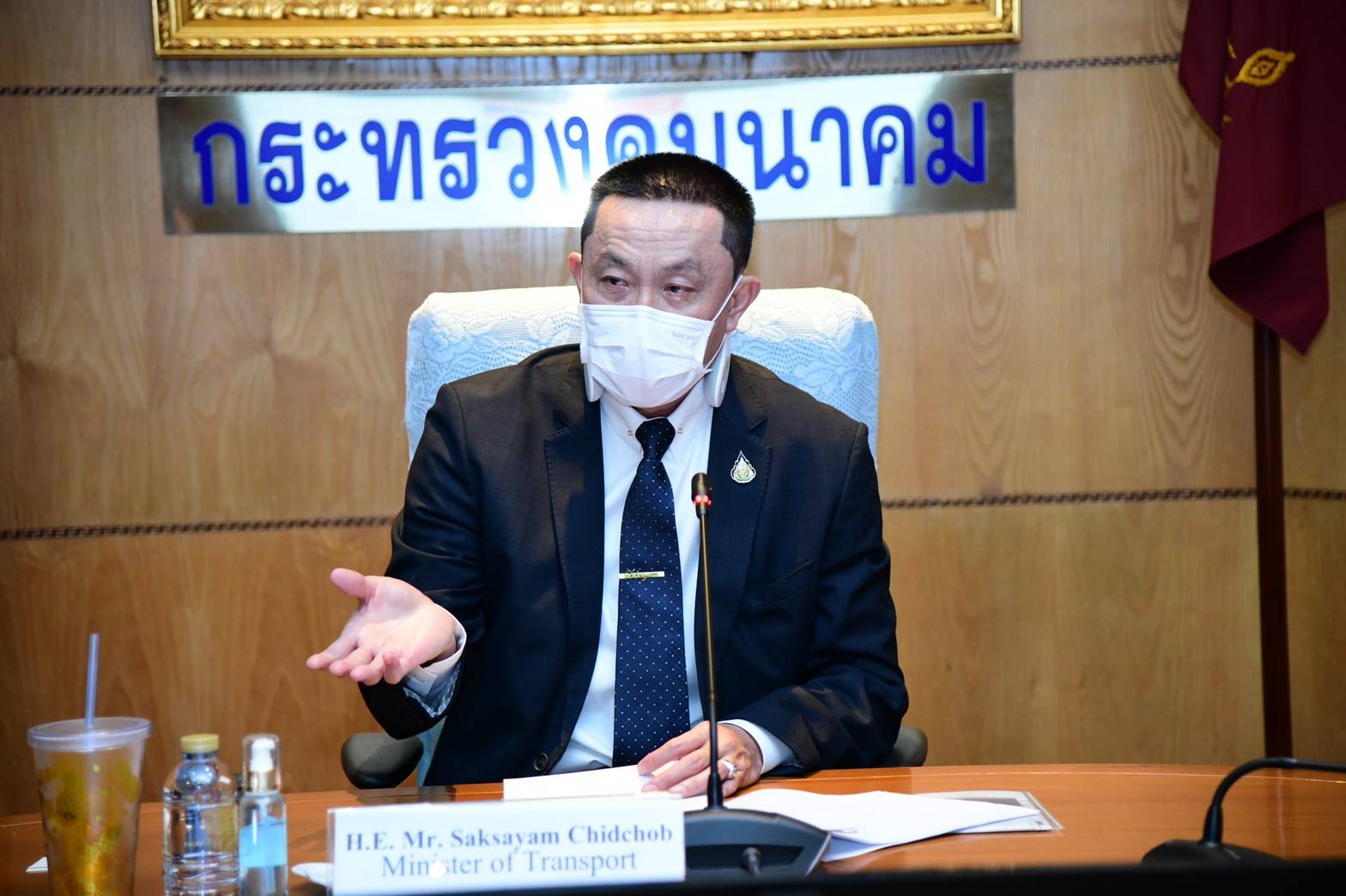 "ศักดิ์สยาม" เร่งรัดติดตามการแก้ไขปัญหาการจราจรบนทางพิเศษ เพิ่มประสิทธิภาพการเดินทาง 