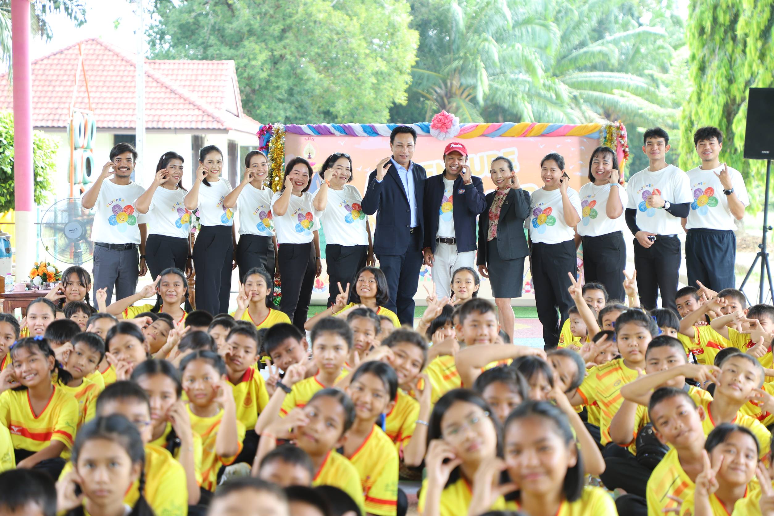 โรงเรียนวัดประชาธิการาม สพป.พังงา จัดค่ายภาษาอังกฤษ Adventure English Camp สนองนโยบาย กท.ศธ Anywhere Anytime