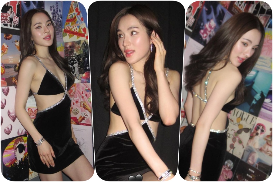 ใจละลาย! "ปันปัน สุทัตตา" อวดหุ่นเฟิร์มเป๊ะปัง ผ่านเดรสสั้นสีดำ