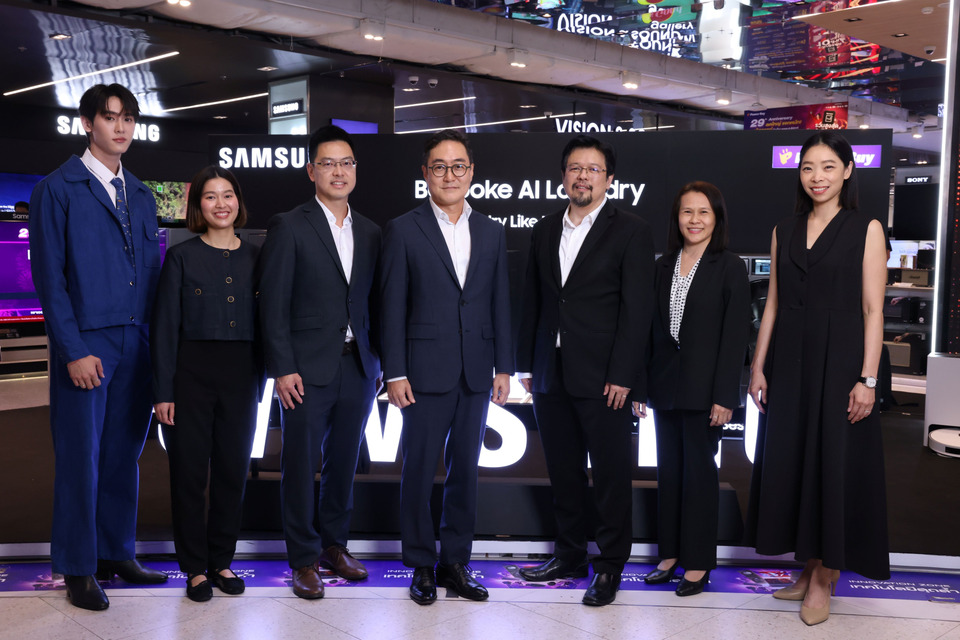 เพาเวอร์บาย จับมือ ซัมซุง เปิดตัว Bespoke AI Laundry เครื่องซัก–อบอัจฉริยะรุ่นใหม่