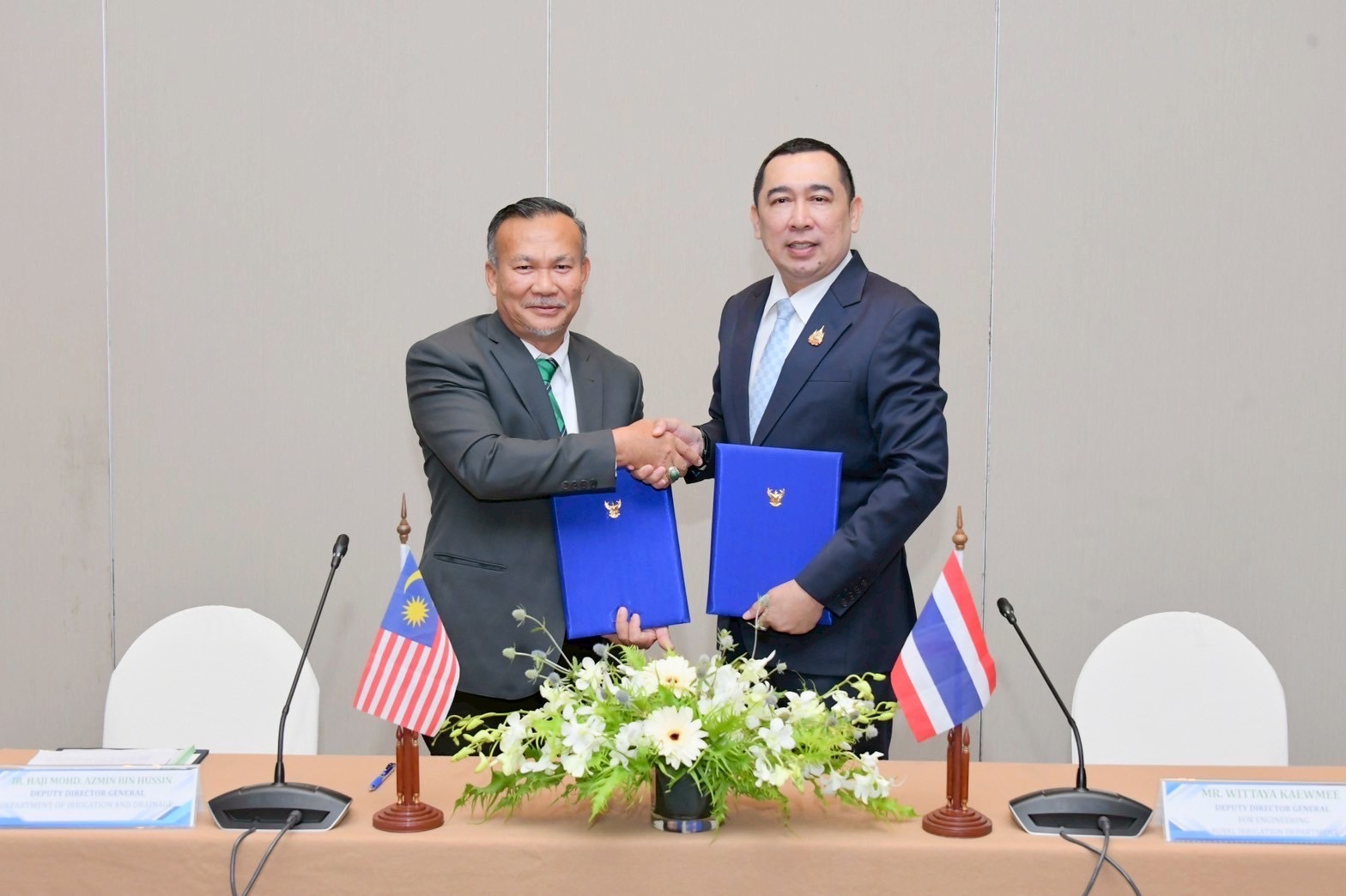 ไทย–มาเลฯ ร่วมปรับปรุงปากแม่น้ำโก-ลก เสริมการบริหารน้ำข้ามพรมแดน