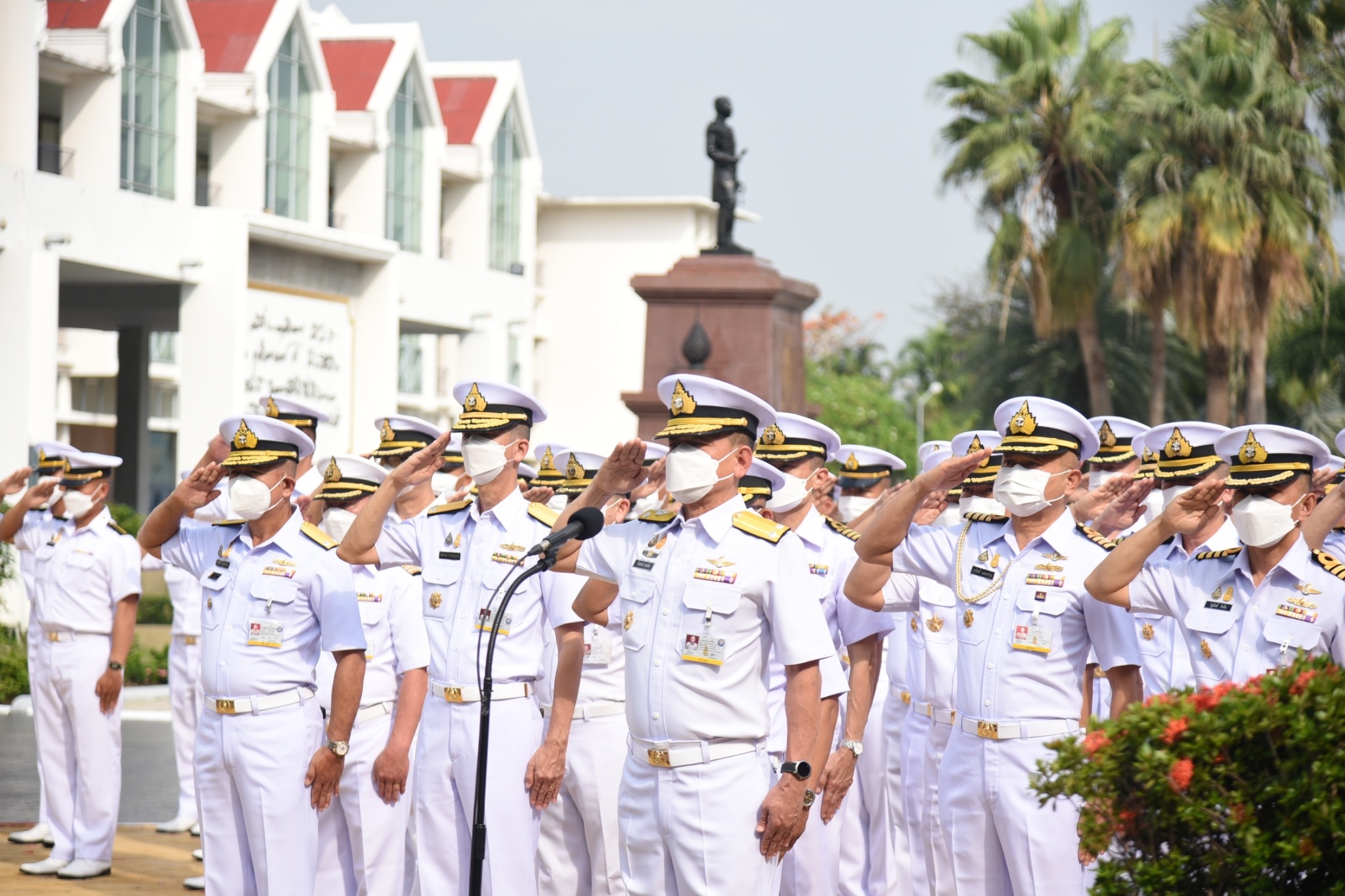 โรงเรียนนายเรือ  จัดกิจกรรมเทิดพระเกียรติ "ครบรอบวันสิ้นพระชนม์ 100 ปี องค์บิดาของทหารเรือไทย"