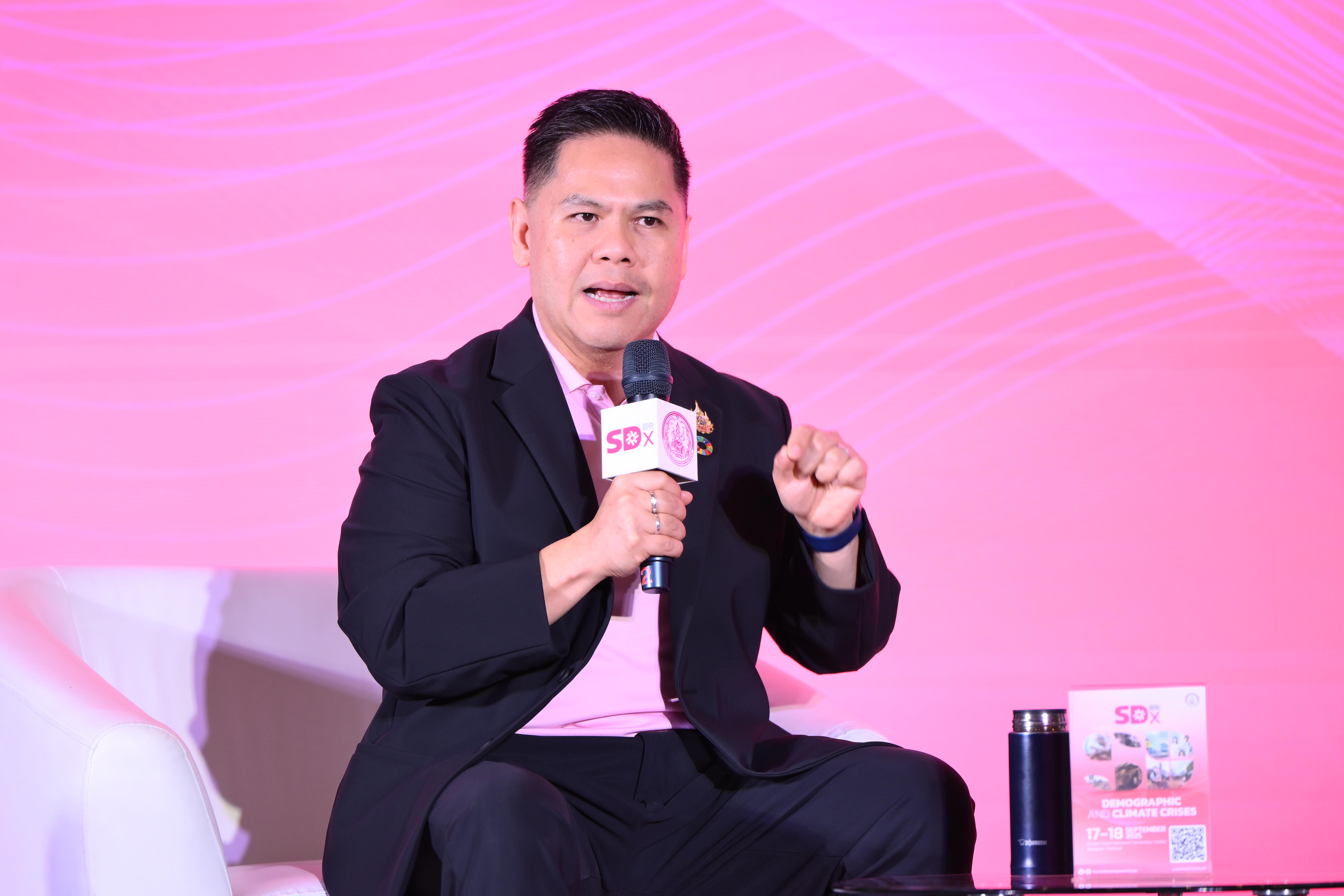 วราวุธ-พม. เชิญร่วมงาน SDx 2025 เตรียมหาทางออก-รับมือ “วิกฤตซ้อนวิกฤต: โครงสร้างประชากรและสภาพภูมิอากาศ” 