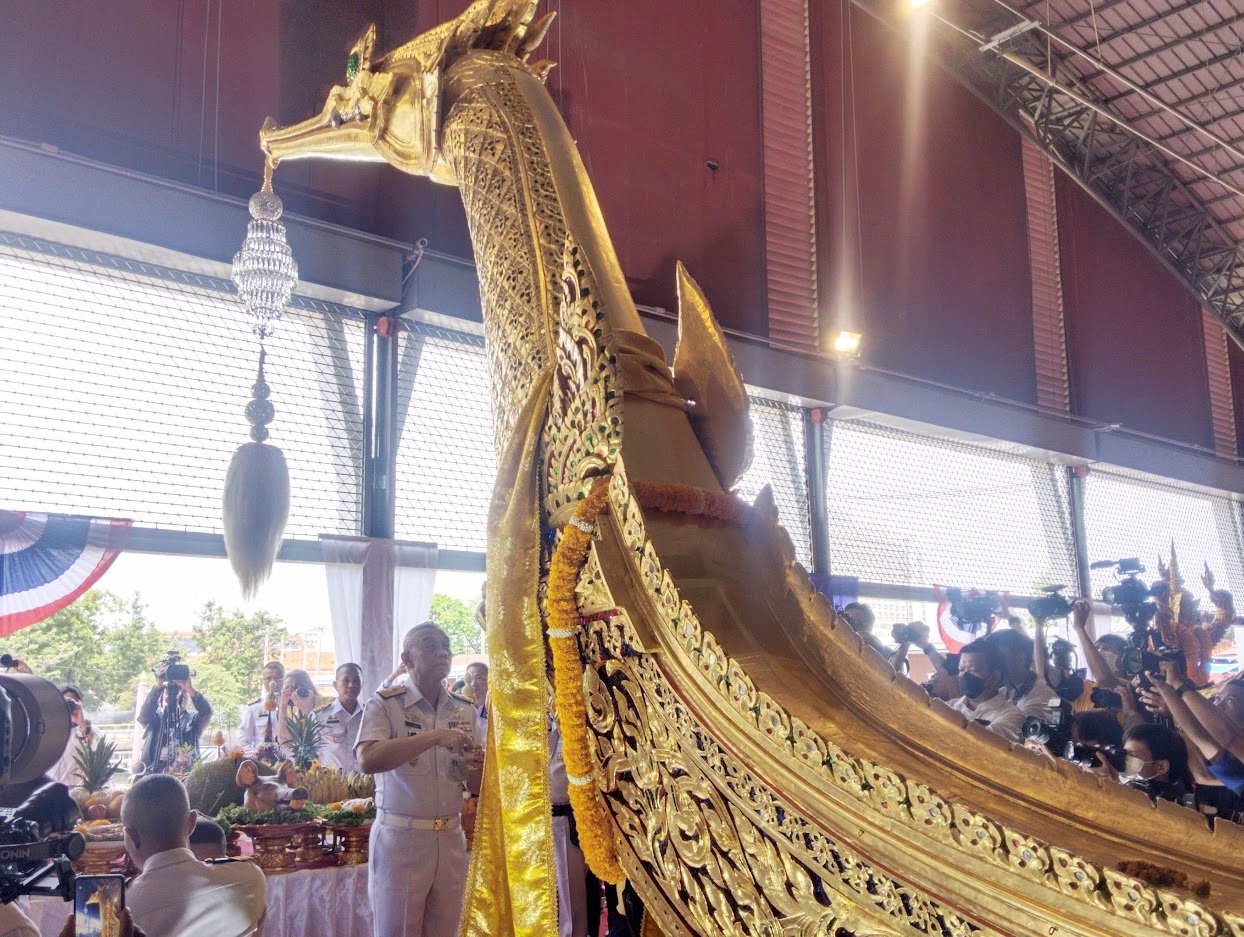 ทร.จัดพิธีบวงสรวงเช่นไหว้แม่ย่านางเรือพระราชพิธี