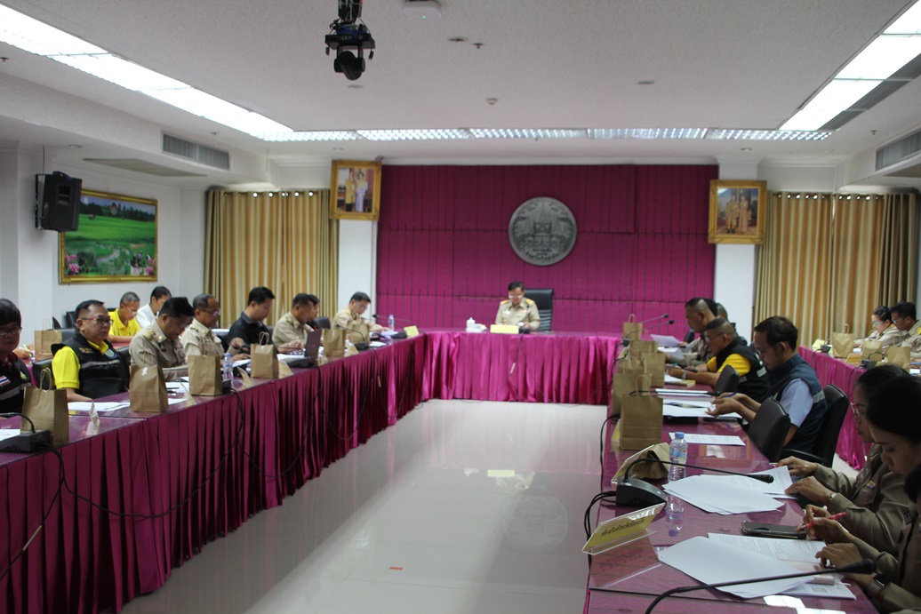 ร้อยเอ็ดเตรียมความพร้อมรับสถานการณ์อุทกภัยในช่วงฤดูฝน ปี 2567 