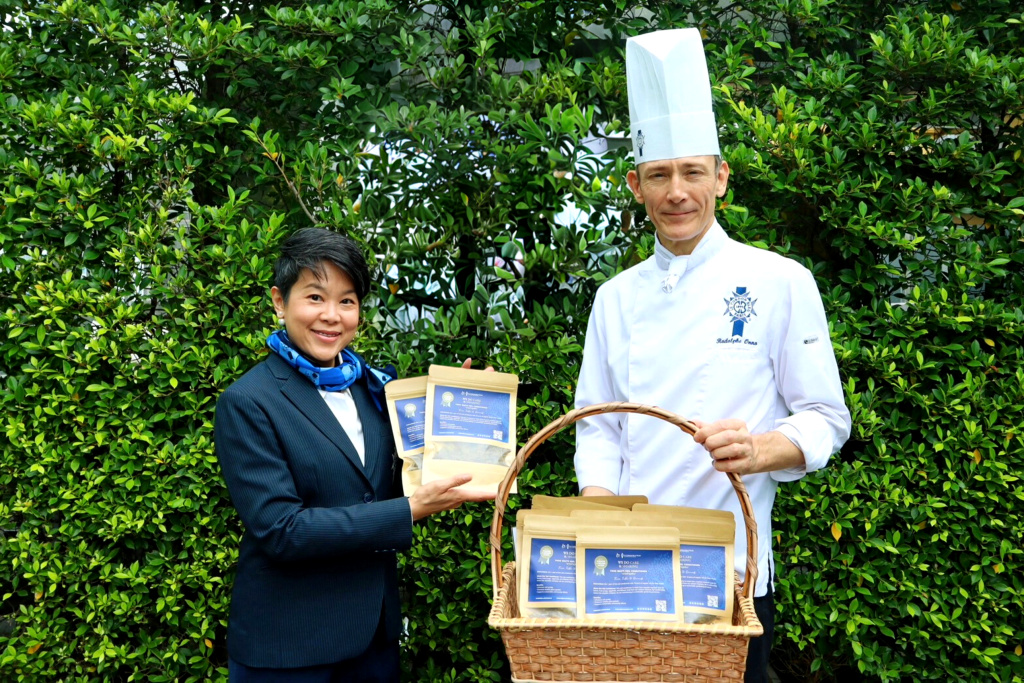  เลอ กอร์ดอง เบลอ ดุสิต ส่งเสริมแนวคิดความยั่งยืน "From Food Waste to Garden" เปลี่ยนขยะอาหารเป็นสวนสวย