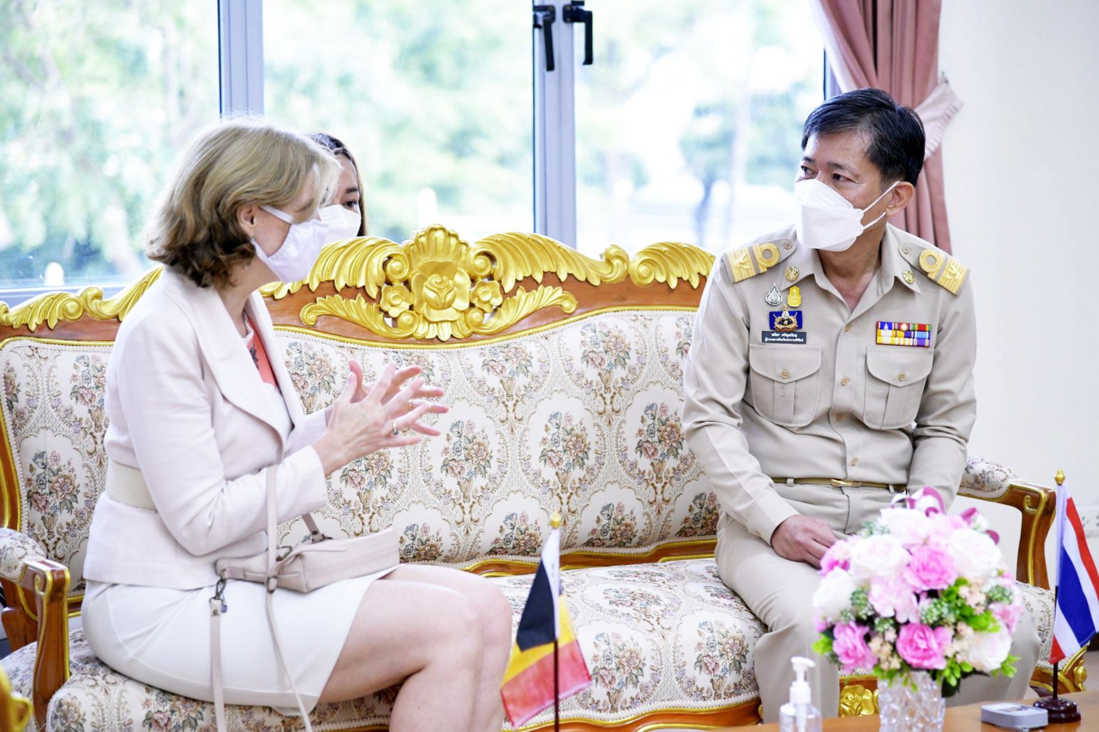 ทูตเบลเยียมพบผู้ว่าฯ ประจวบหารือสถานการณ์โควิด-ปัญหาชายแดน 