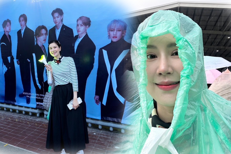 วิถีอากาเซ่!“เจี๊ยบ พิจิตตรา” โชว์โมเมนต์ฟินในคอนเสิร์ต GOT7  เน้นเข้าร่วม ไม่เน้นเข้าใกล้ 