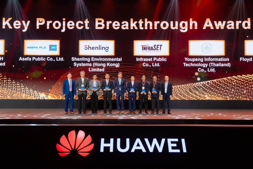 INSET คว้ารางวัล “Key Project Breakthrough Award” จาก Huawei 