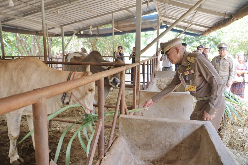 "องคมนตรี”ติดตามขับเคลื่อนโครงการอ่างเก็บน้ำลำพะยังตอนบน อันเนื่องมาจากพระราชดำริ จังหวัดกาฬสินธุ์