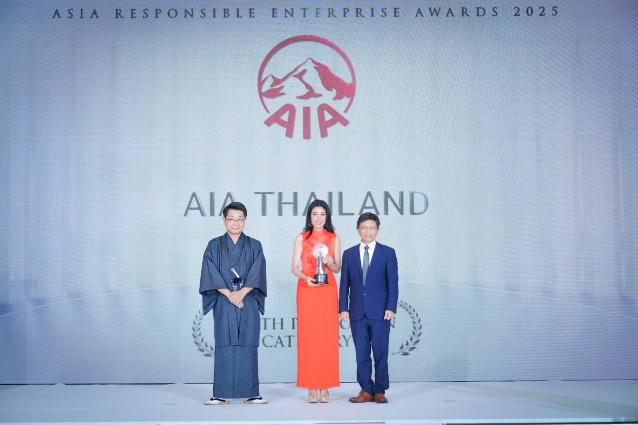 เอไอเอ ประเทศไทย คว้ารางวัล Asia Responsible Enterprise Awards 2025จาก Enterprise Asia ติดต่อกันเป็นปีที่ 4