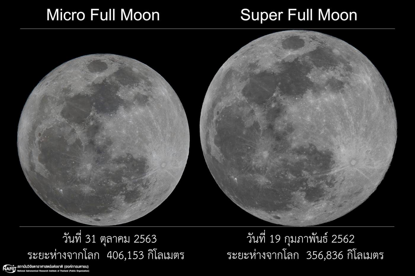 “ไมโครฟูลมูน” เมื่อจันทร์เต็มดวงในคืนไกลโลกที่สุดในรอบปี