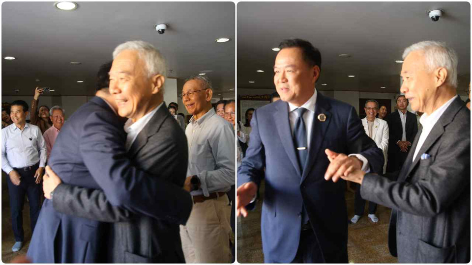 "อนุทิน" อวยพรวันเกิด 71 ปี สุวัจน์ ลั่นมาอวยพร "เจ้านาย" ด้วยความเคารพ