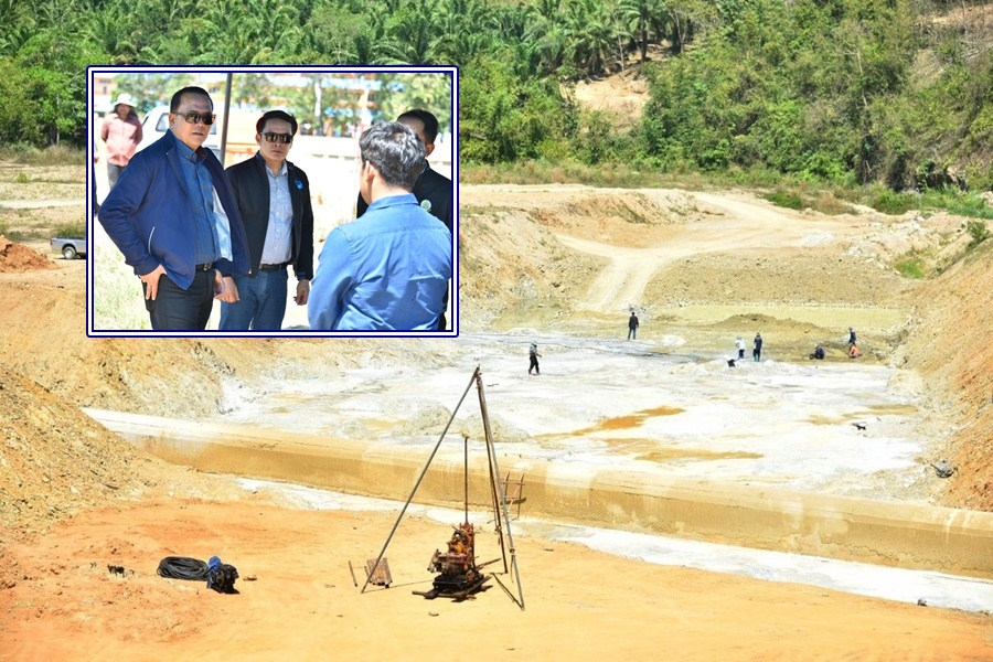 กรมชลฯ เดินเครื่องโครงการอ่างฯบ้านไทรทอง-โครงการบรรเทาอุทกภัยฯ เมืองประจวบฯ