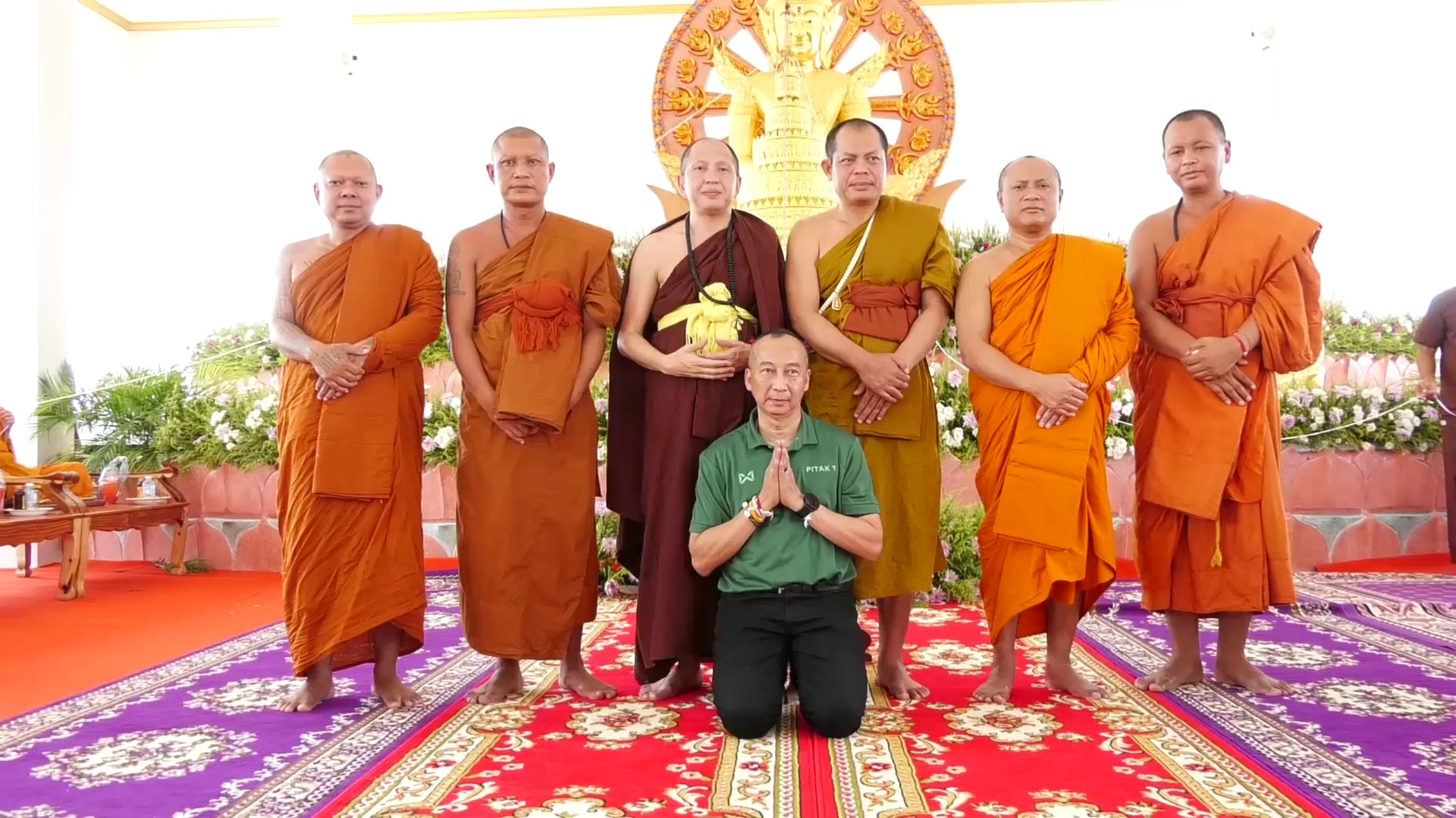 "ต่อศักดิ์"ผบ.ตร.ลงพื้นที่โคราช อัญเชิญยกฉัตรขึ้นกั้นถวาย องค์พระศรีอริยเมตไตรย บรมมหาจักรพรรดิ์ (หลวงพ่อสุขใจ) องค์พระประธาน 