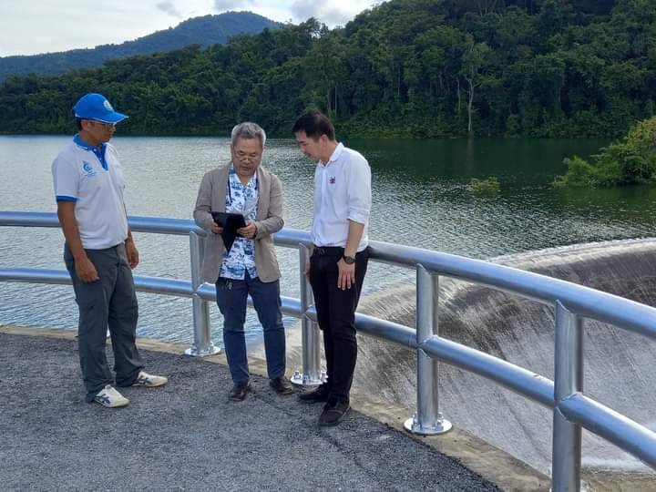 ผสญ.3-ชป.อุตรดิตถ์ ติดตามสถานการณ์น้ำอ่างเก็บน้ำห้วยน้ำรีฯ