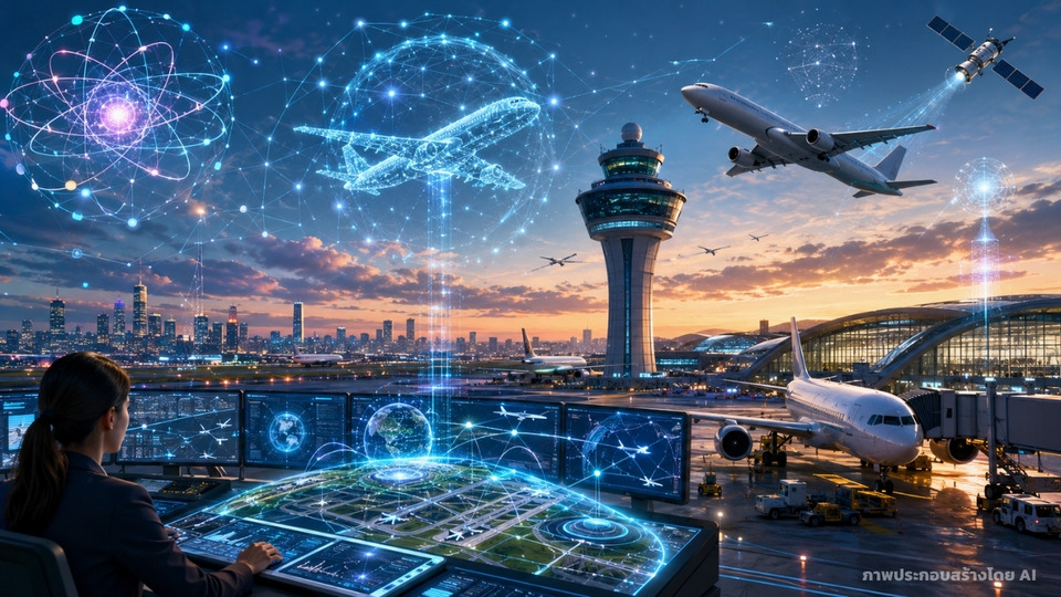 จาก AI สู่ Quantum Aviation การปฏิวัติอุตสาหกรรมการบินแห่งศตวรรษที่ 21