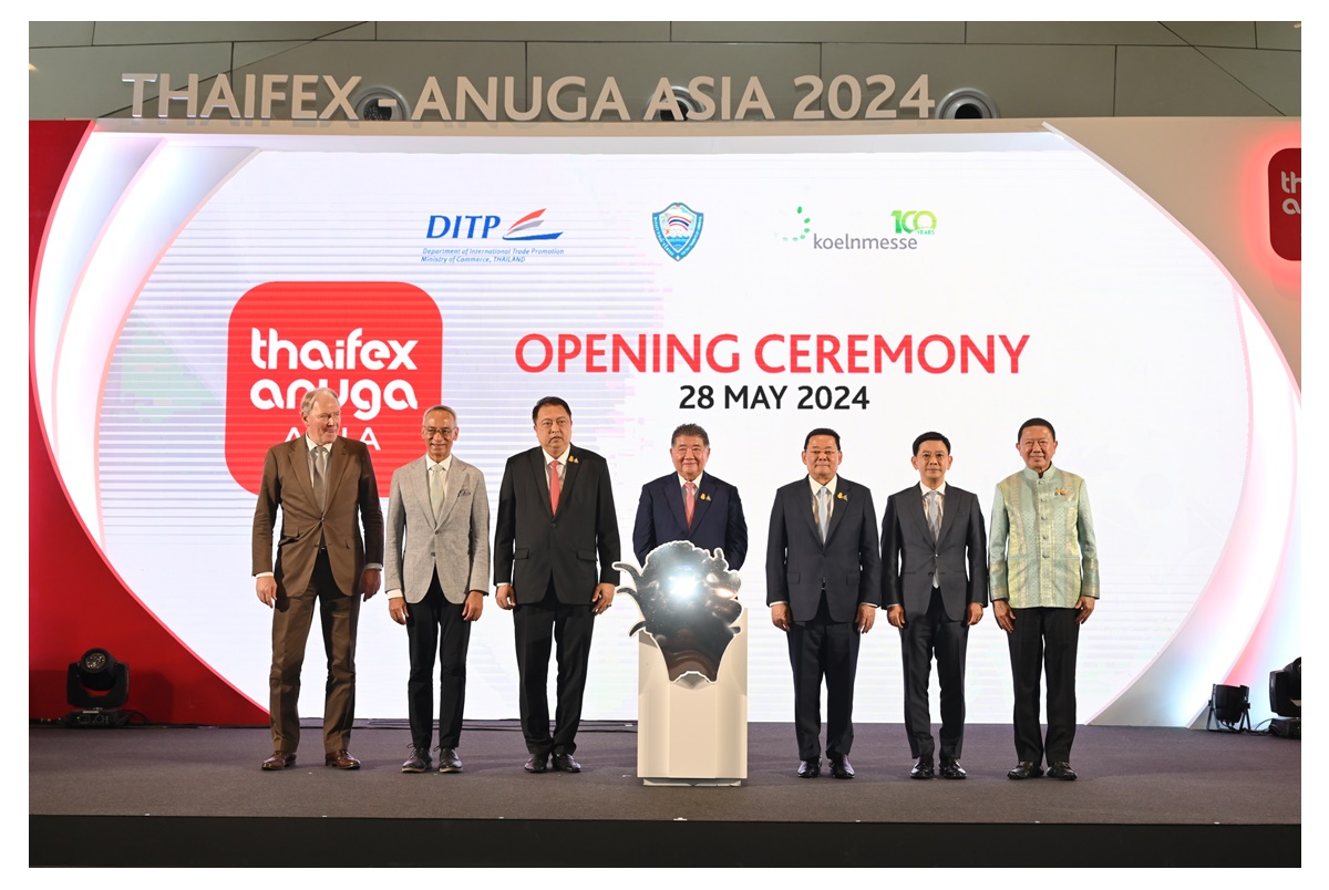 เปิดฉาก THAIFEX-ANUGA ASIA 2024 ดันไทยสู่ Agriculture & Food Hub 