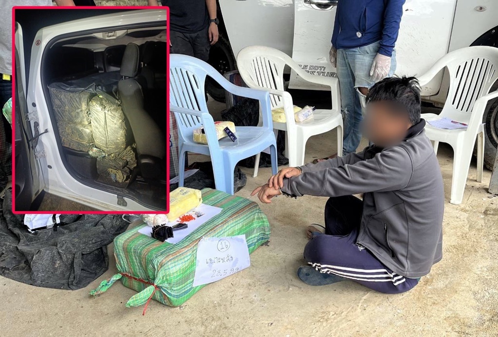 ตร.เชียงราย สกัดจับยาบ้าข้ามจากริมโขงชายแดนไทย-ลาว ยึด 8.75 ล้านเม็ด 