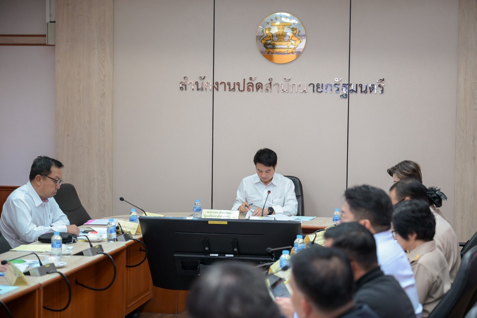  อธิบดี ปภ. ร่วมประชุมกองทุนเงินช่วยเหลือผู้ประสบสาธารณภัย ช่วยเหลือผู้บาดเจ็บ-ผู้เสียชีวิตเหตุรถไฟชน 