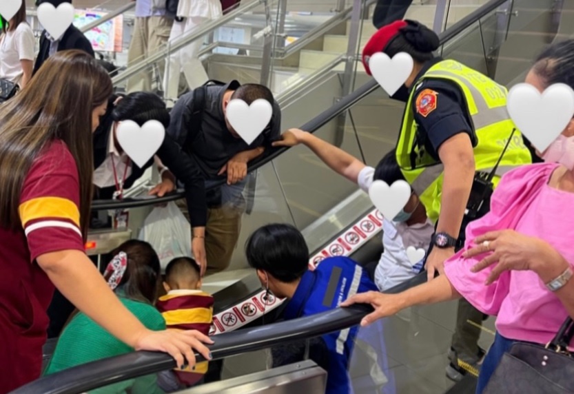 เตือนภัย! สาวแชร์ประสบการณ์บันไดเลื่อนสนามบินดอนเมืองดูดเท้าลูกชายเย็บ11เข็ม