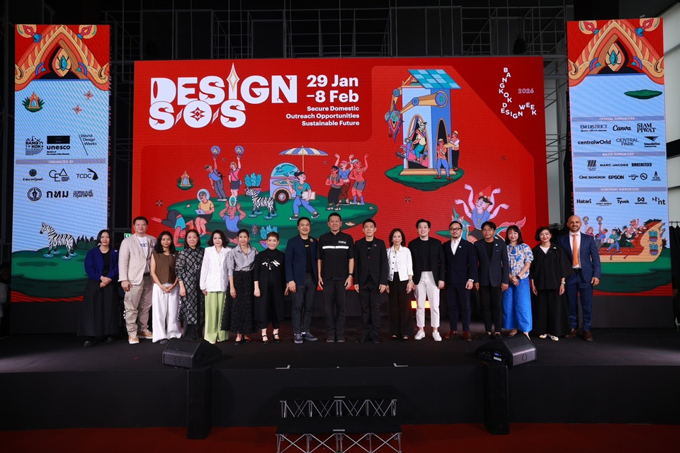 CEA เปิด Bangkok Design Week 2026 ชู “DESIGN S/O/S” ดันดีไซน์ไทยขับเคลื่อนเมือง-เศรษฐกิจ-คน