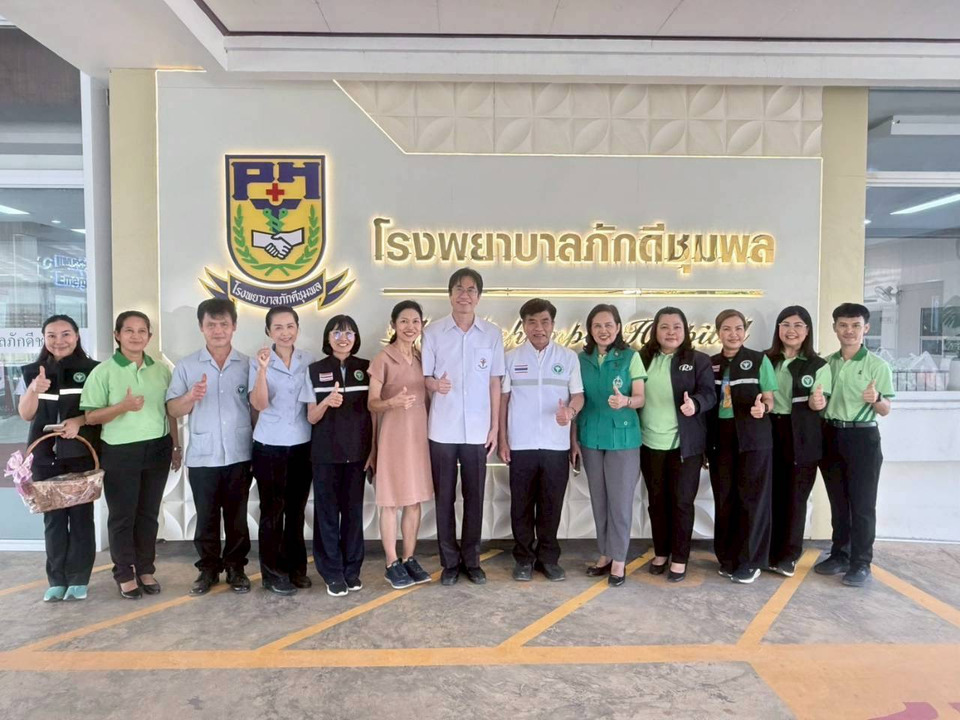 ทีมสาธารณสุขชัยภูมิ บุกด่านตรวจ-รพ.ภักดีชุมพล เสริมทัพหน้าดูแลประชาชน