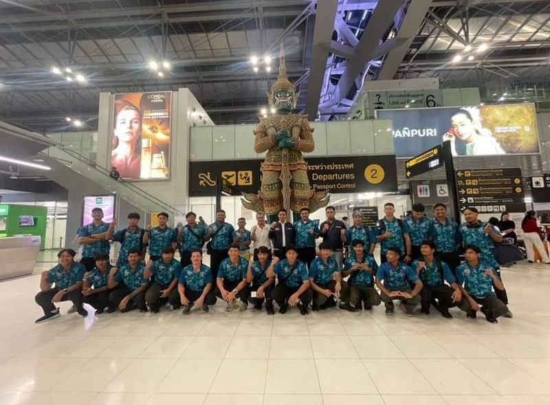      ทีมเบสบอลไทยเหินฟ้าลุยศึกเบสบอล EAST ASIA CUP XIV หรือ อิสเอเชีย คัพ ครั้งที่ 14  ปี 2024 ณ เมือง Clark ประเทศฟิลิปปินส์