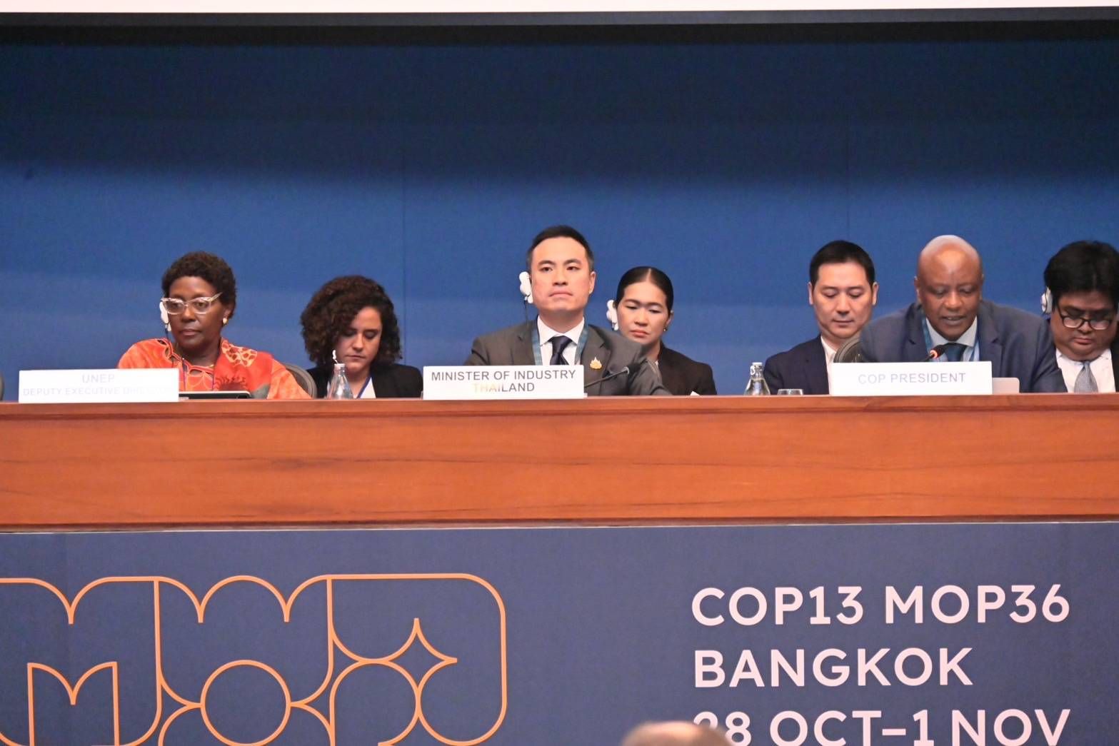 ลดใช้สารทำลายชั้นบรรยากาศโอโซน "เอกนัฏ" ประกาศบนเวทีสหประชาชาติ COP13/MOP36 