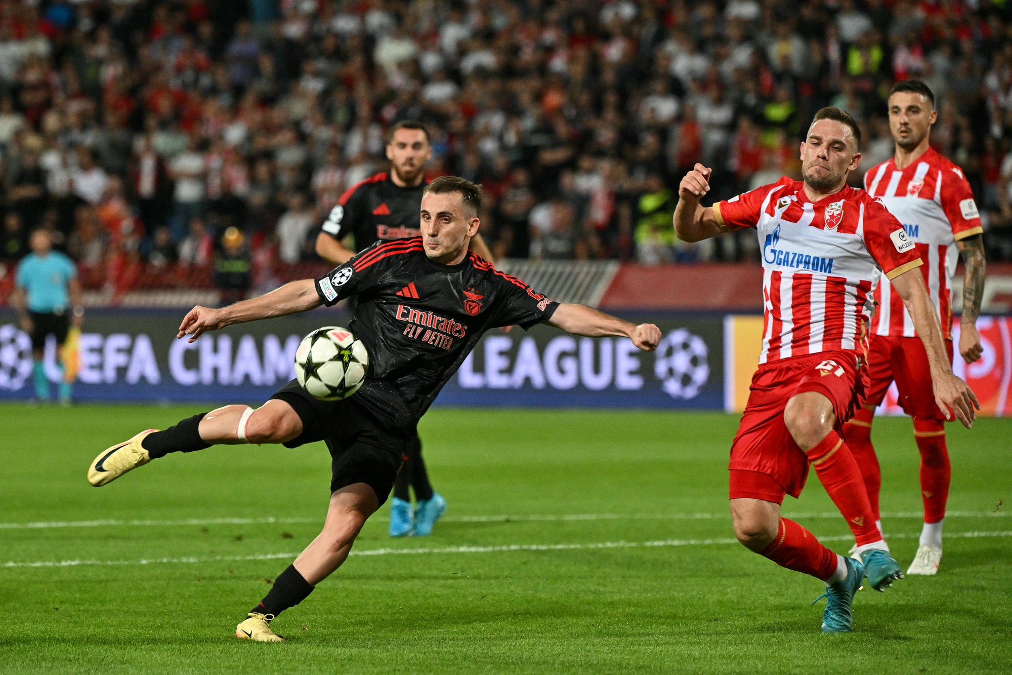 "เบนฟิก้า" บุกชนะ "เซอร์เวน่า ซเวซด้า" 2-1 