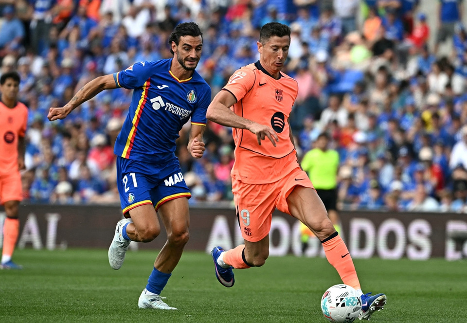 "บาร์ซ่า" โหดจัด! บุกอัด "เคตาเฟ่" 2-0 ทิ้งราชัน 11 แต้ม จ่อแชมป์ลาลีกา