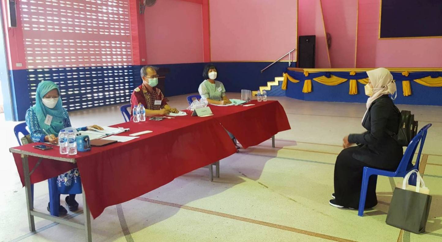 นราธิวาสลุยสอบคัดเลือกพนักงานเฉพาะกิจ  ตามนโยบายรัฐบาลสังกัดกระทรวงมหาดไทย