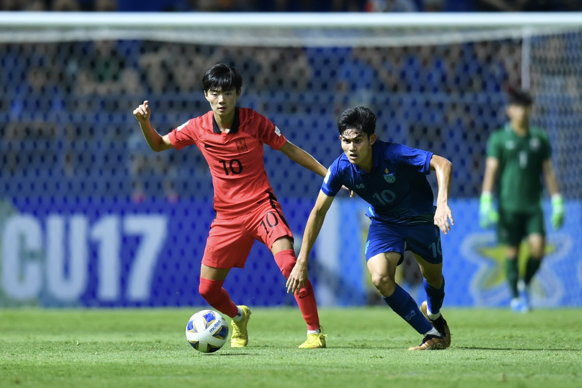 จบเส้นทางไปบอลโลก! ฟุตบอลทีมชาติไทยU17 พ่าย เกาหลีใต้ 1-4 ชิงแชมป์เอเชีย