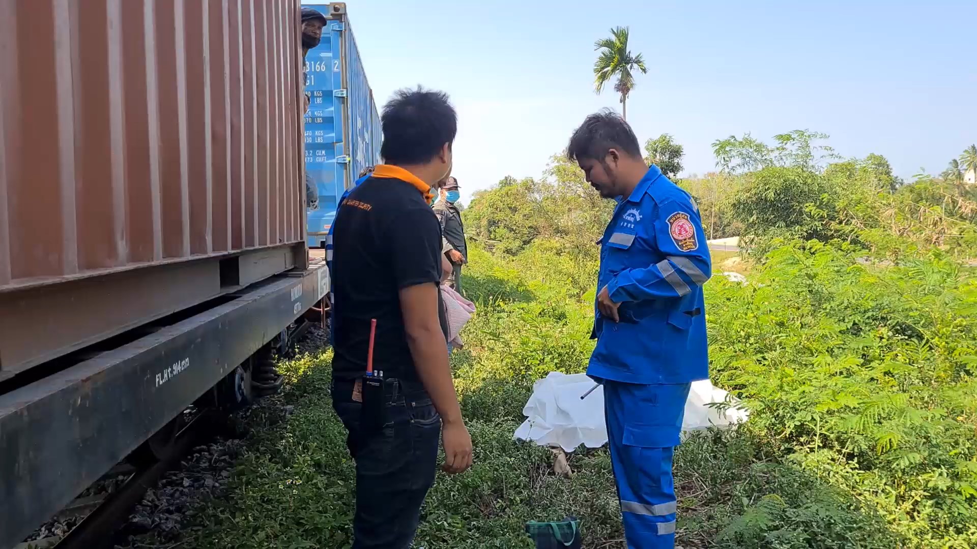 สลด!! สาวใหญ่ถูกรถไฟขบวนบรรทุกสินค้าจากปาดังเบซาร์ ชนเสียชีวิต 
