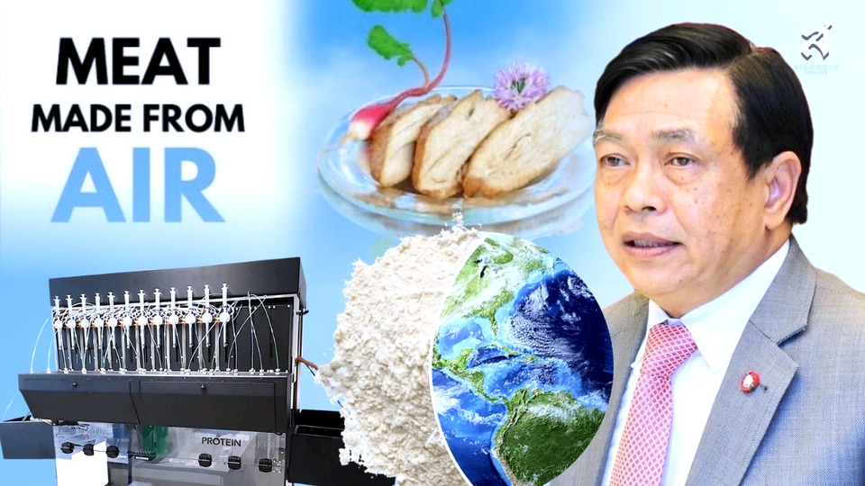 “Air to Food” เปลี่ยนอากาศเป็นอาหาร “อลงกรณ์” ชูไบโอเทค ดันไทยสู่ฮับอาหารอนาคต