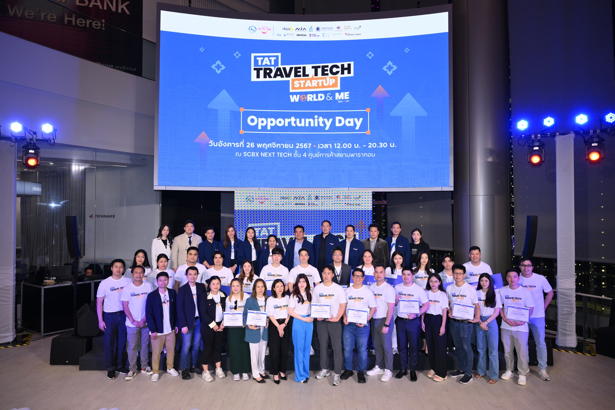 "ททท." ประกาศผลผู้ชนะ "TAT Travel Tech Startup 2024"  