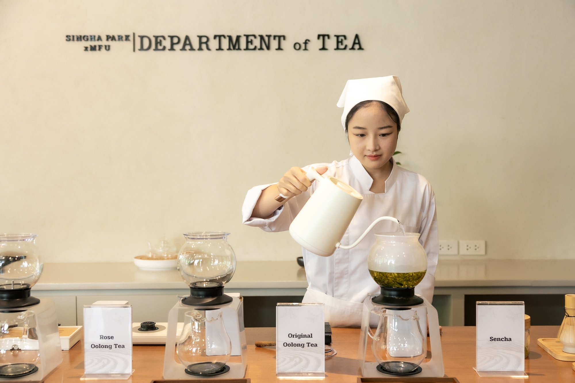 สิงห์ปาร์ค เชียงราย ร่วมกับ แม่ฟ้าหลวง เปิด “Department of Tea” พัฒนาชาท้องถิ่นสู่ชาไทยระดับพรีเมี่ยม