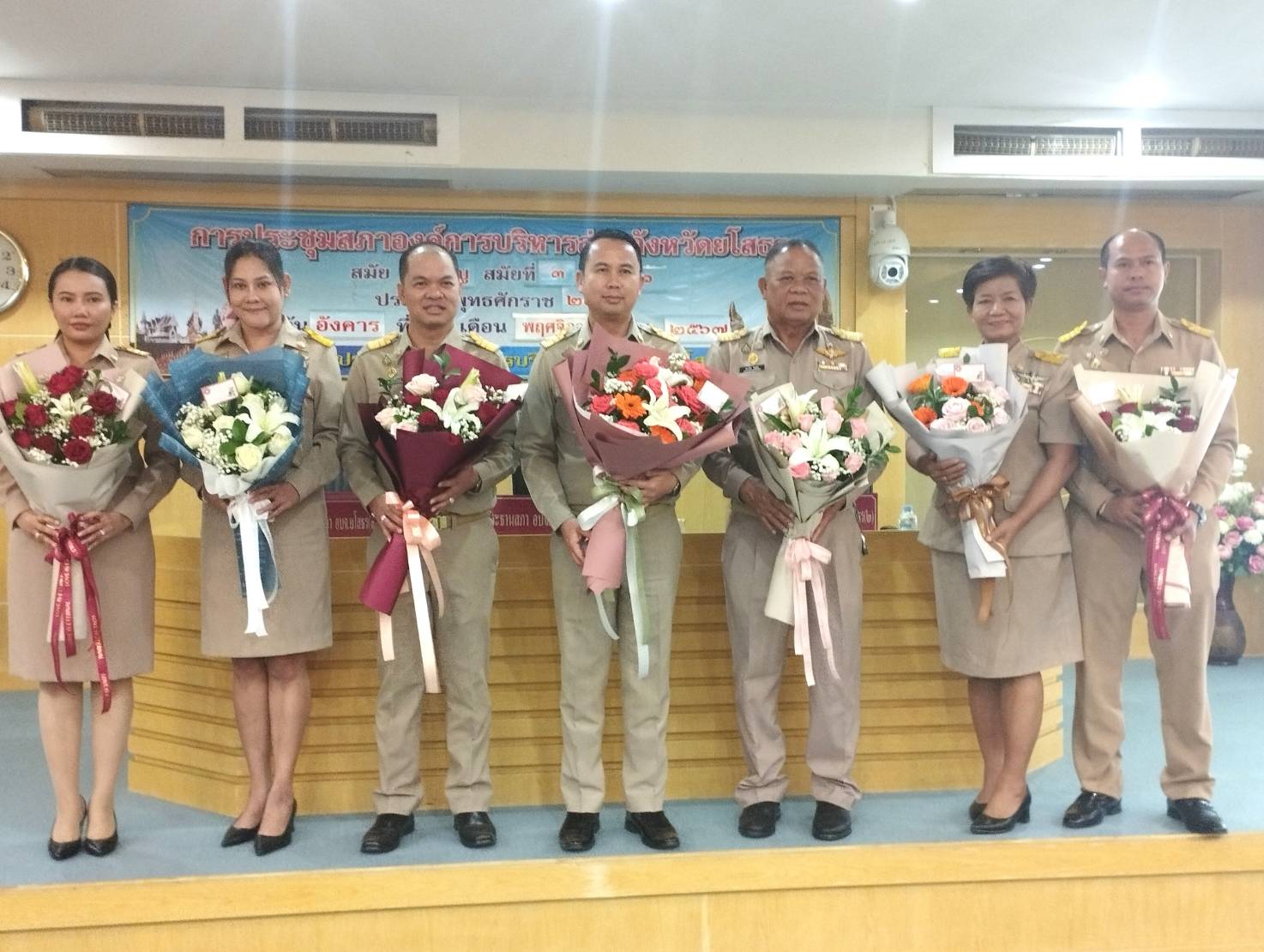 "วิเชียร" เปิดโฉมคณะผู้บริหาร อบจ.ยโสธร มุ่งการพัฒนาจังหวัด ยึดประโยชน์ ปชช.สูงสุด