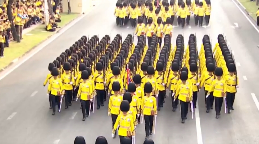 ชมสด!พิธีสวนสนามและถวายสัตย์ปฏิญาณตน ของทหารรักษาพระองค์