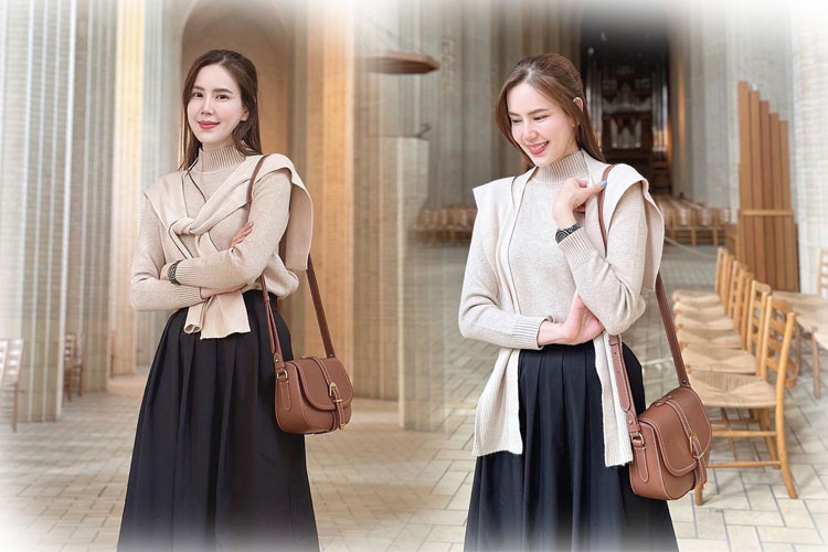 เต็มสิบไม่หัก! ลุคนี้ “เจี๊ยบ พิจิตรา” สวยหวานละมุนนึกว่าเจ้าหญิง 