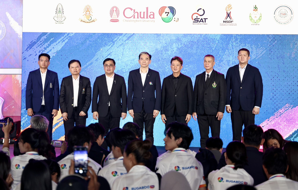 NSDF ร่วมงานแถลงข่าว “7HD 4 ซีรีส์กีฬานักเรียน รวมพลังฝัน ปั้นตำนานเกม” 