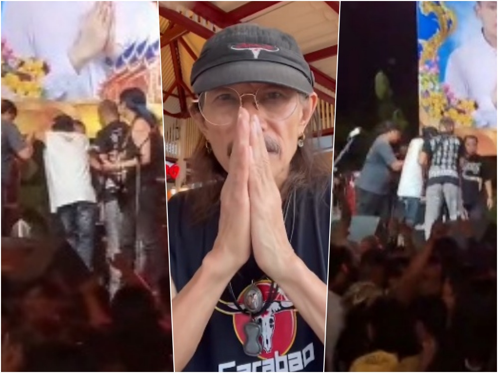 "แอ๊ด คาราบาว" ป่วยฝืนร้องเพลง 2 ชม. ถูกหามลงเวทีคอนเสิร์ต เจ้าตัวแจงแล้ว