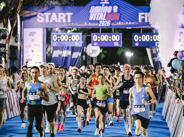 อายิโนะโมะโต๊ะ เปิดศึก “aminoVITAL Run 2026” กลางกรุง นักวิ่งกว่า 4,500 คน บนเส้นทางแลนด์มาร์ก กรุงเทพฯ 