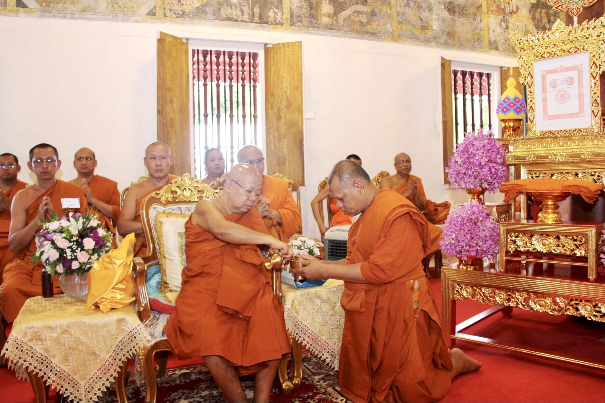 สุราษฎร์ธานีจัดพิธีต้อนรับสมณศักดิ์ให้พระครูปริยัตยาภิรมเป็นพระราชาคณะชั้นสามัญในราชทินนาม "พระวชิรปริยัตยาภรณ์"
