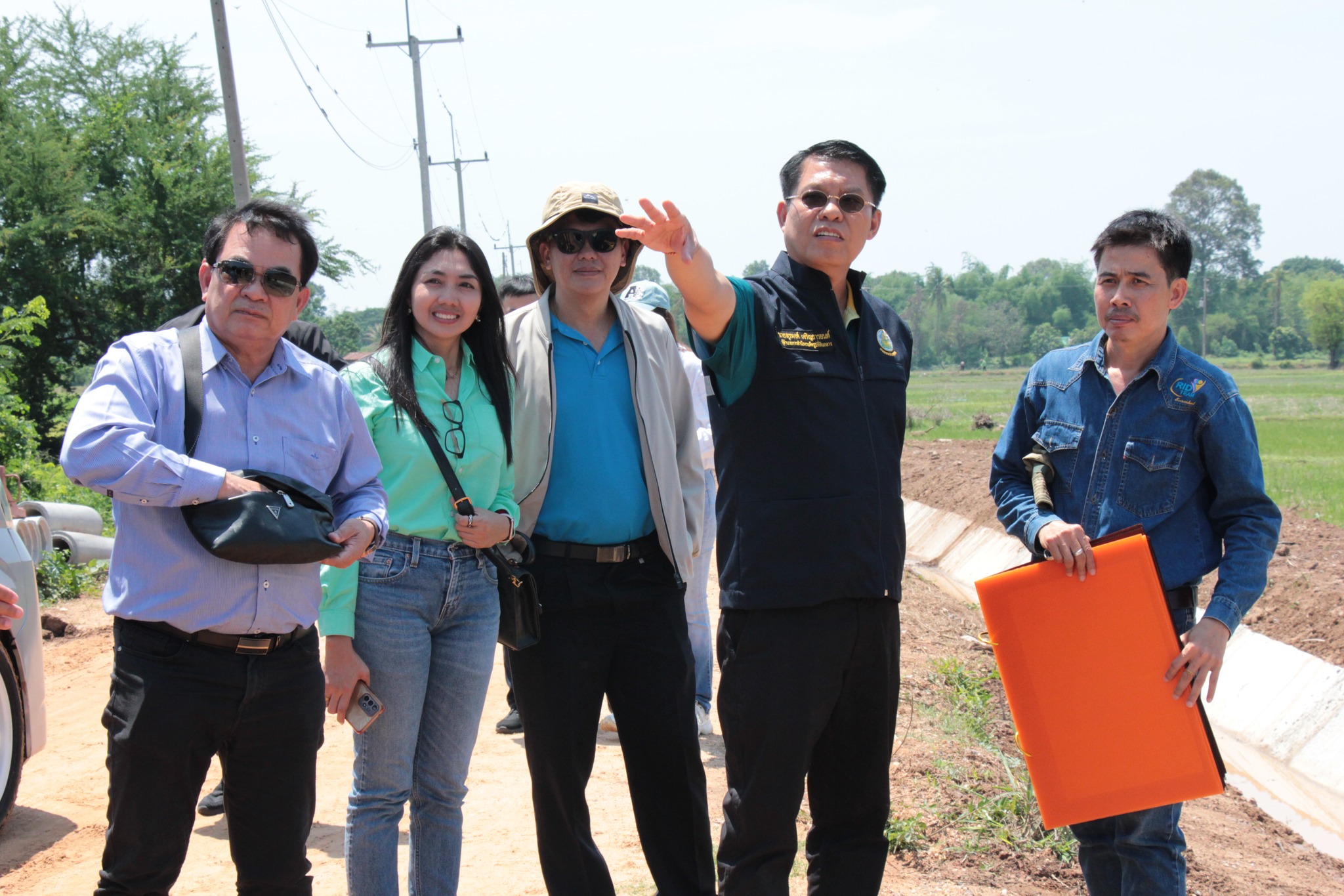 สำนักงานจัดรูปที่ดินกลาง เร่งพัฒนาระบบชลประทานในไร่นา พื้นที่งานจัดรูปที่ดินขอนแก่น