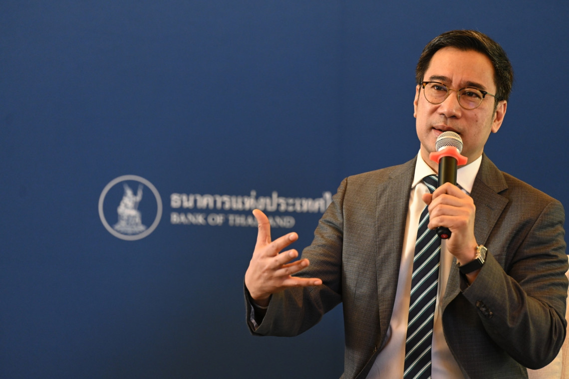 ผู้ว่าฯธปท.ตอบสื่อนอก ศก.ไทยปีนี้อาจโตต่ำกว่า 2.9% แม้รัฐแจกเงิน-คริปโทมูลค่าไม่มั่นคง พร้อมเพย์ดีอยู่แล้ว