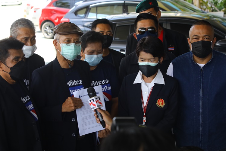 กลุ่มไทยไม่ทน "คณะสามัคคีประชาชนเพื่อประเทศไทย" ยื่นหนังสือถึงศาลรัฐธรรมนูญ เรียกร้องให้ศาลแสดงความรับผิดขอบต่อบ้านเมือง  